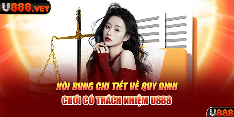 Nội dung chi tiết về quy định chơi có trách nhiệm U888